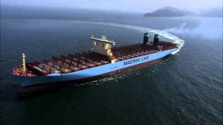 Maersk Triple E  The Worlds Biggest Container Ship [upl. by Nnaylloh]