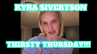 KYRA SIVERTSON GOES LIVE AGAIN [upl. by Ardeahp]