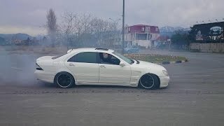 Mercedes Benz W220 Lorinser Exhaust Sound [upl. by Kandy]