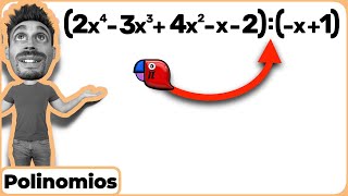 ✅ 👉 REGLAMÉTODO de RUFFINI RARO para FACTORIZARDIVIDIR POLINOMIOS con diferentes grados FÁCIL R52 [upl. by Ratcliffe15]