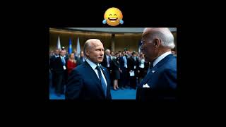 Putin vs Biden AI Fight 🤖💥  Who Wins [upl. by Corly]