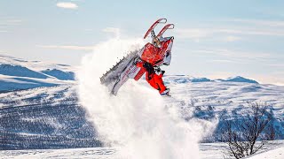 INSANE SNOWMOBILE FAILS amp WINS 2023 [upl. by Jaynell]