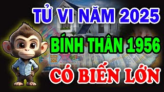 Bính Thân 1956 Bất Ngờ Nhận Lộc Tổ Tiên Trúng Số 1000 Tỷ Trong Năm 2025 Đổi Đời Giàu To [upl. by Piscatelli]