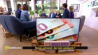 Revenu universel  des tests concluants [upl. by Placido]