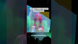 Karol G le envia indirecta fuerte en concierto a Yailin 😨😱🥵 shorts [upl. by Bradeord]