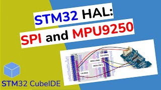 STM32 SPI MPU9250 IMU detailed guidance [upl. by Narud454]