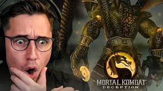 The Mortal Kombat DECEPTION Opening is FLAWLESS  REACTION [upl. by Gladdie]