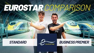 Is Eurostar Business Premier Worth It London to Paris Train Class Comparison [upl. by Giordano]