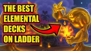 The 3 BEST Elemental decks in early Perils in Paradise Standard Hearthstone meta [upl. by Avalsorim]