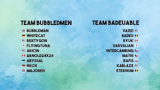 osu ALLSTARS 2 Showmatch Bubbledmen vs badeuable [upl. by Hares]