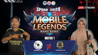 MOBILE LEGEND SPORA GIBERELIN22 VS CITRULLINE24 [upl. by Floria]