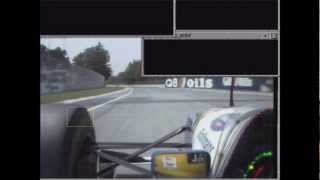 Senna Lap 7 left front tyre analysis [upl. by Anileda187]