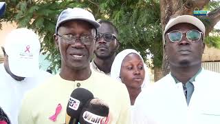 OCTOBRE ROSE  Simal accueille son fils le Ministre Bacary Sarr présence de l’association NIOMINKA [upl. by Kin]