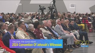 Three days of good news Jehovahs Witness convention returns to Toledo  Good Day on WTOL 11 [upl. by Nashner]