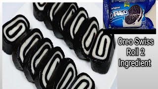 Oreo Swiss Roll  Oreo Swiss Recipe ll Inamakitchen [upl. by Gottuard]