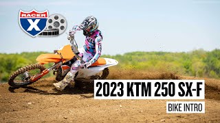 Kris amp Aden Keefer Ride 2023 KTM 250 SXF at RedBud  First Impression [upl. by Airdnat]