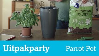 Uitpakparty slimme bloempot Parrot Pot [upl. by Rennerb655]