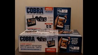 Cobra Surveillance System Unboxing [upl. by Byrdie]