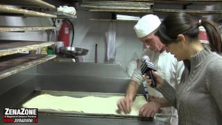 Voglia di Pane  Panificio Macrì a Genova Boccadasse  Preparazione della focaccia genovese [upl. by Ezitram]