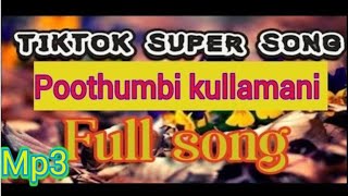 Poothumbi kullamani full mp3 song tiktok [upl. by Ahsiya227]