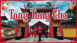 🏮TONG TONG CHA Chinese New Year🏮 Line Dance  Demo by Choreographer [upl. by Mcgannon35]