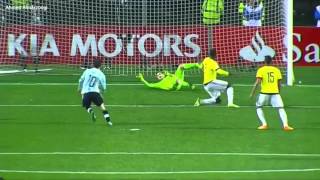 Ospina amazing save against Messi HD تصدي اوسبينا لرأسية ميسي [upl. by Namruht]