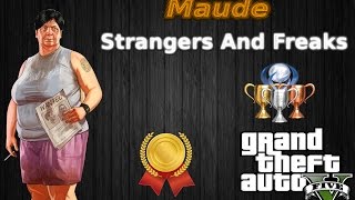 GTA 5 quotMaudequot Poradnik Jak zdobyc TROFEUM Poszukiwany żywy lub żywy PS 4 [upl. by Giusto688]