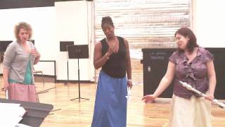 The Magic Flute Three Ladies Rehearsal [upl. by Haraj]