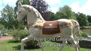 Rosen und Gartenmarkt Zweibrücken 2016 [upl. by Rubliw]