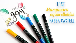 TEST • MARQUEURS AQUARELLABLES FABERCASTELL Albrecht Dürer  Pnixie [upl. by Syxela]