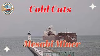 quotCold Cutsquot Mesabi Miner arrived in Duluth 03272024 [upl. by Russo608]