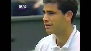 Wimbledon 1996 QF Krajicek vs Sampras [upl. by Pearse]