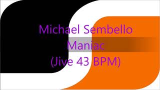 SDS Michael Sembello Maniac Jive 43 BPM [upl. by Madel]