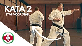 Kyokushin Karate 🥋🇳🇱  2e KATA met Uitleg Taikyoku Sono Ni [upl. by Weisburgh]