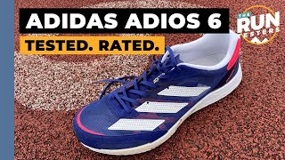 Adidas Adizero Adios 6 Review Better than the Boston 10 [upl. by Alliuqat]