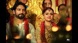 Film Artist BHAVANA amp NAVEEN OFFICIAL WEDDING HIGHLIGHTS [upl. by Neiviv]