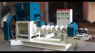 httpswwwpelletizermillcom supplies floating fish feed pellet mill machine for making fish feed [upl. by Concordia]