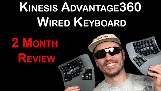 Ergonomic Keyboard  KINESIS ADVANTAGE360  2 Month Review [upl. by Terhune287]