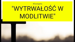 Ewangelia  20241010 Łk 11 513 quotWytrwałość w modlitwiequot [upl. by Olifoet]