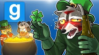 Gmod Ep 74 Death Run  St Patricks Day House Party Garrys Mod Funny Moments [upl. by Aidnic]