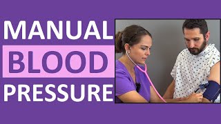 Blood Pressure Measurement How to Check Blood Pressure Manually [upl. by Soilisav]