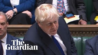 PMQs Boris Johnson takes questions after top ministers resign – watch in full [upl. by Mechling]