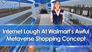 Internet Laugh At Walmarts Awful VR Metaverse Shopping Concept Video [upl. by Pachton171]