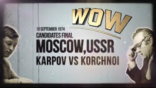 KTO WYGRA TURNIEJ KANDYDATÓW 1974  Anatolij Karpow vs Wiktor Korcznoj [upl. by Penman139]