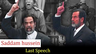 Saddam hussein death speech english The Truth Media [upl. by Aseneg]