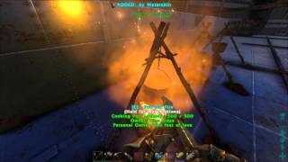 ARK Survival Evolved cooking pot making paint [upl. by Sanderson390]