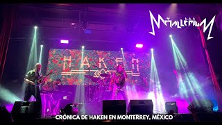 Haken  Cockroach King Live in Monterrey México [upl. by Elauqsap]