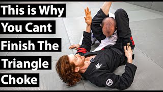 Triangle Choke The Detail That Changes Everything  Complete Guide [upl. by Gargan244]