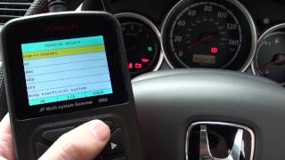 Honda i990 Diagnostic Scan Tool Finding Engine Fault Codes Problem [upl. by Catherina]