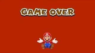 Super Mario 3D World The Elusive Game Over Screen [upl. by Mohorva]